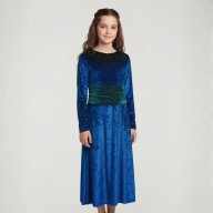 Disfraz Medieval Azul / Niña